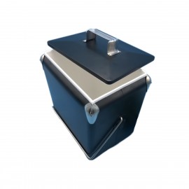Custom 14 Quart Cooler Vintage Metal Storage Freezer  Custom 14 Quart Cooler Vintage Metal Storage Freezer