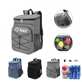 Journey Cooler Backpack with Logo