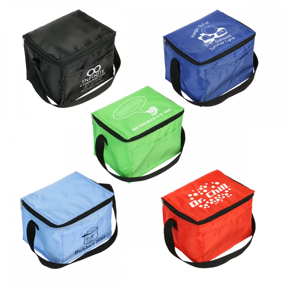 Snow Roller 6-Pack Cooler Bag with Logo