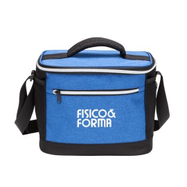 Mahalo Picnic Cooler Bag - Blue with Logo
