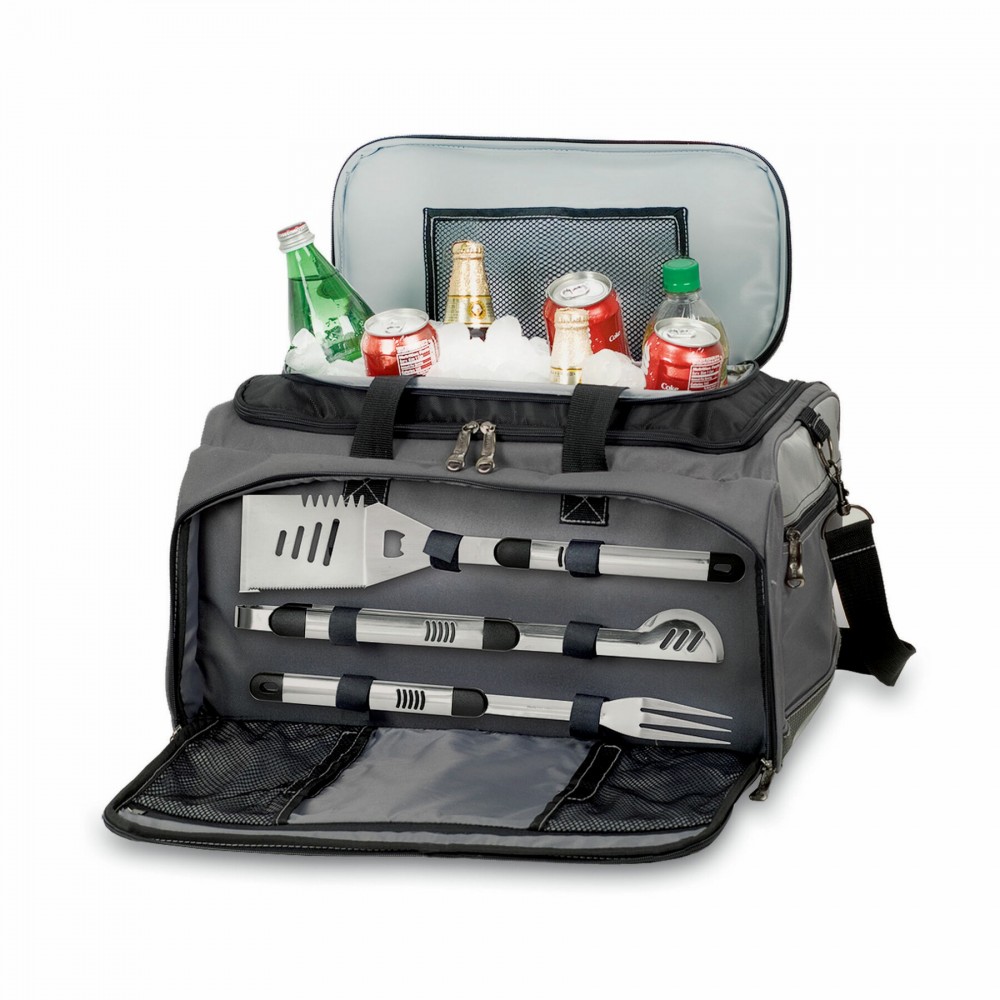 Personalized Buccaneer All-In-One BBQ Grill/Cooler/Tote w/Charcoal Grill & BBQ Tools Personalized Buccaneer All-In-One BBQ Grill/Cooler/Tote w/Charcoal Grill & BBQ Tools