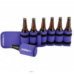 Promotional Collapsible Beer Can Carrier Tote Bottle Cooler Bag (6 Pack)