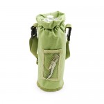 Grab & Go Insulated Bottle Carrier in Green by True Logo Branded