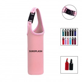 Logo Branded Neoprene Bottle Cooler Sleeve