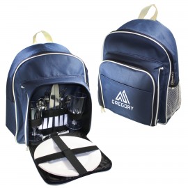 2-Person Picnic Backpack Set with Logo  2-Person Picnic Backpack Set with Logo