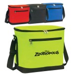 Large Capacity Upright Cooler- Holds Up to 16 Cans with Logo