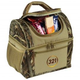 Ultimate Realtree MAX-5 Camo Lunch 16 Can Cooler with Logo