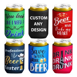 Logo Branded Neoprene Can Sleeve Cooler