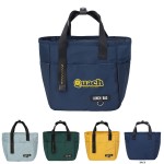 Fashionable Insulated Lunch Tote Bag Logo Branded