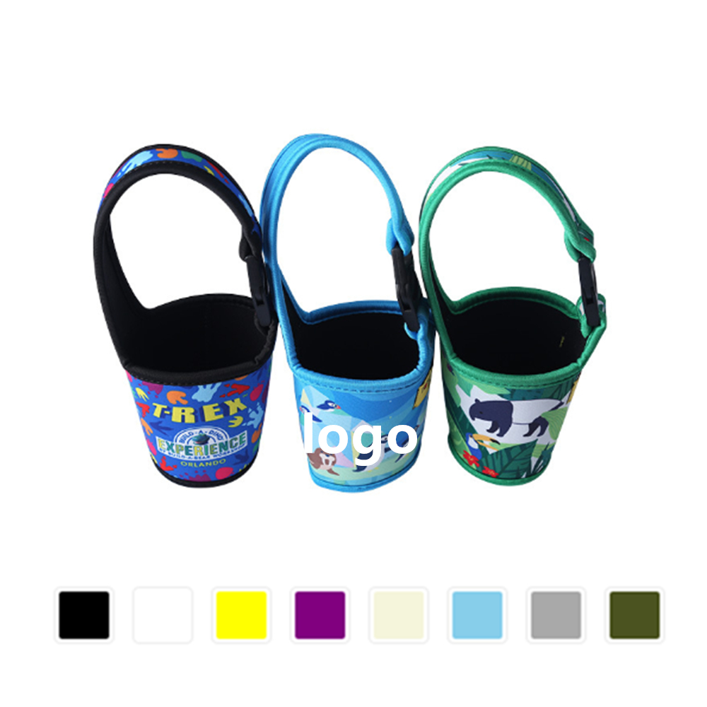 Bubble Tea Cup Holder Carrier Sleeve with Logo