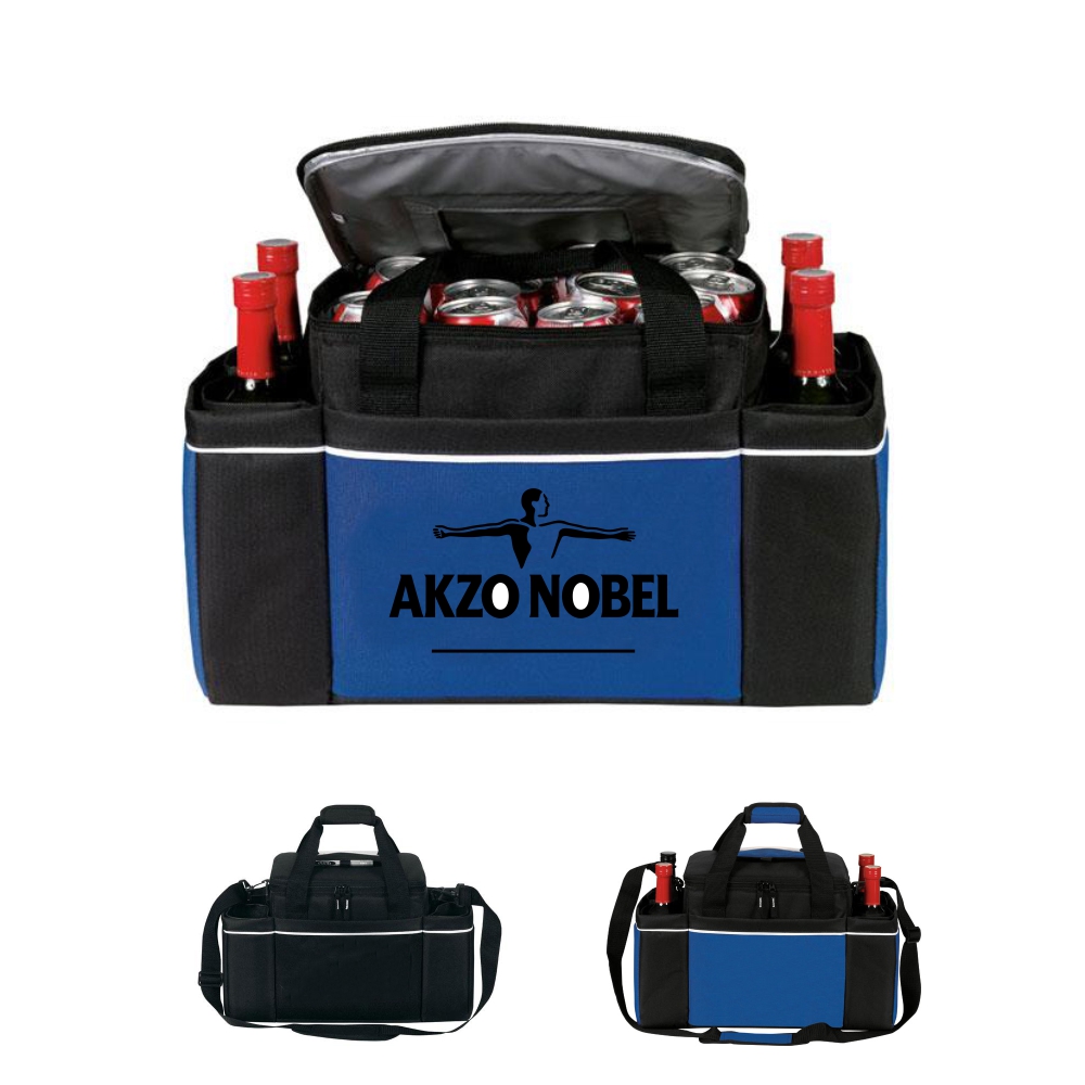 Logo Branded 24 Cans Large Capacity Wine Bottle Holders Logo Branded 24 Cans Large Capacity Wine Bottle Holders