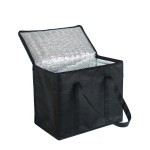 Custom Non woven Insulated Cooler Bag with Zipper Closure