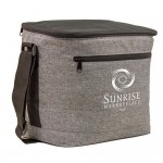 Heather Gray Picnic Cooler with Logo