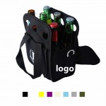 Custom Printed Neoprene 6-Pack Cooler Tote Bag