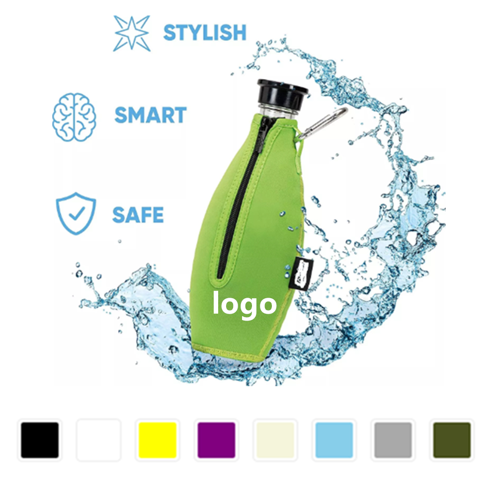 Soda Stream Glass Carafe Sleeve Cover with Logo