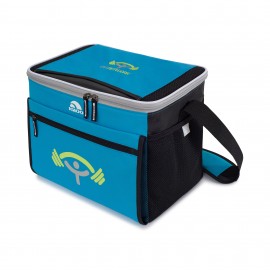 Logo Branded Igloo Akita Hard Lined Cooler - Ice Blue