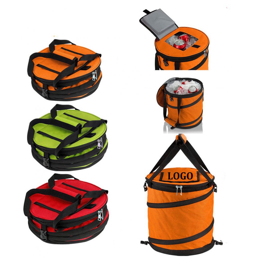 Foldable Beer Can Cooler Bag with Logo