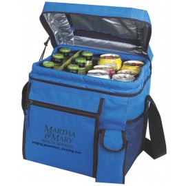 Small Picnic Cooler - mini cooler bag - blue cooler bag Logo Branded