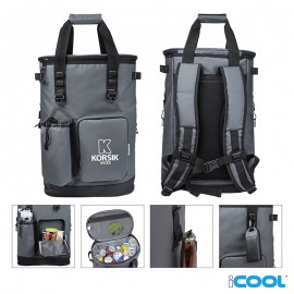 iCOOL Paradise Backpack Cooler with Logo
