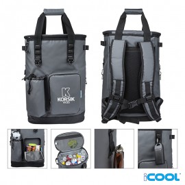 iCOOL Paradise Backpack Cooler with Logo  iCOOL Paradise Backpack Cooler with Logo