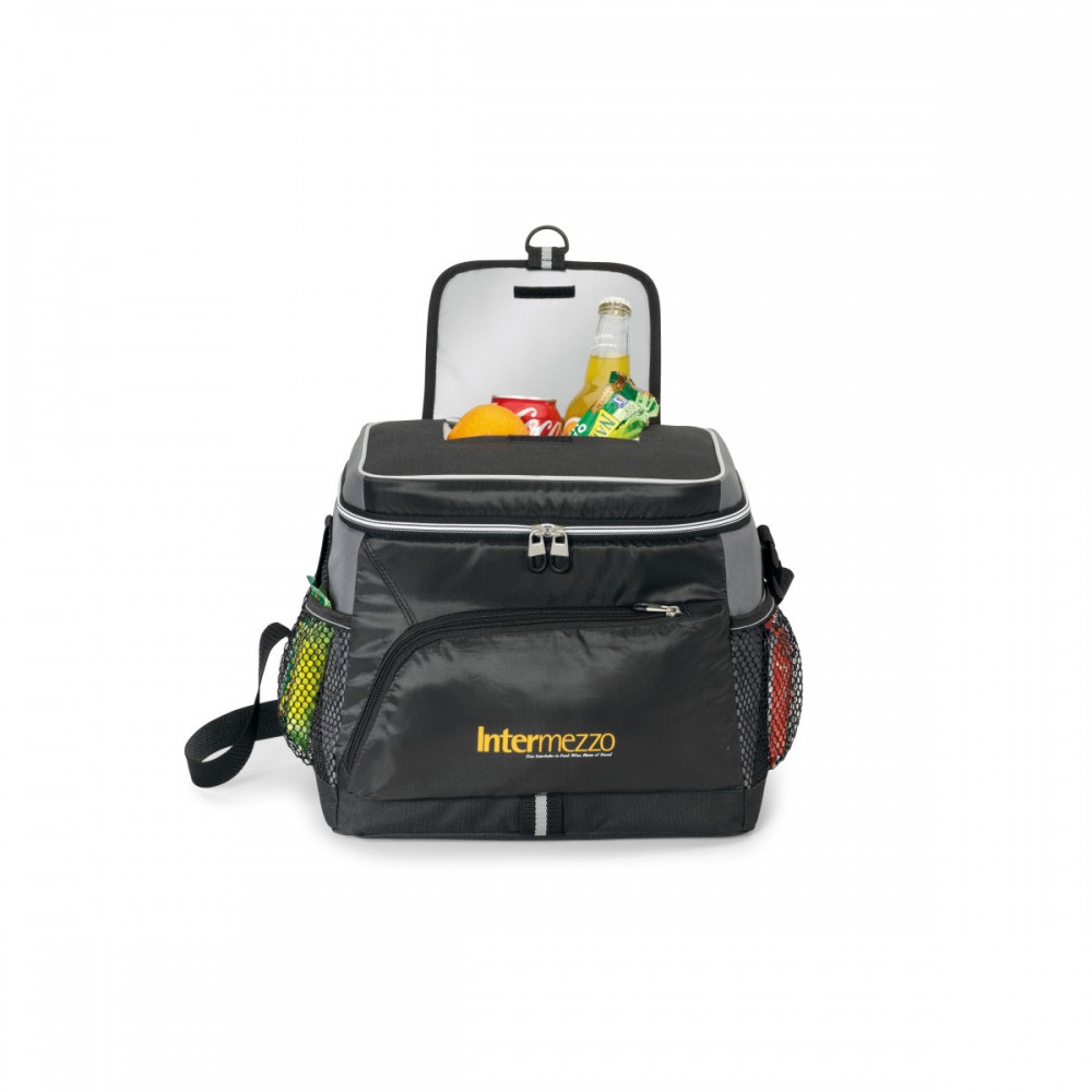 Coastline Cooler Deluxe - Black Custom Printed Coastline Cooler Deluxe - Black Custom Printed