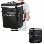 Insulated Food Delivery Cooler Bag Waterproof Pizza Delivery Backpack Cooler with Logo