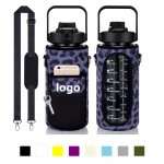 Gym Water Bottle Pouch Holder with Logo
