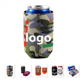 Custom Camouflage Neoprene Stubby Can Cooler