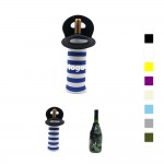Custom Strips Wine Bottle Sleeve Cooler With Handle