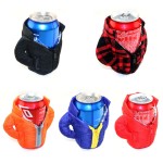 Jacket Shaped Beer Can Cooler with Logo
