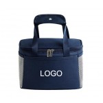 Personalized Oxford Cooler Bag with Mesh Pocket,Insulated Bag,Lunch Bag