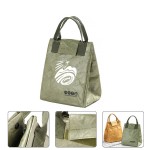Insulated Reusable Paper Lunch Bag with Logo