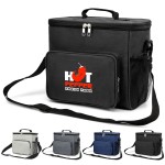 Custom Imprinted Insulated Cooler Lunch Bag with Removable Shoulder Strap