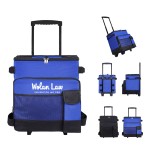Collapsible Rolling Cooler Bag with Wheels with Logo