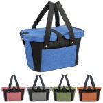 Custom Imprinted Ridge Cooler Picnic Bag (Blank)