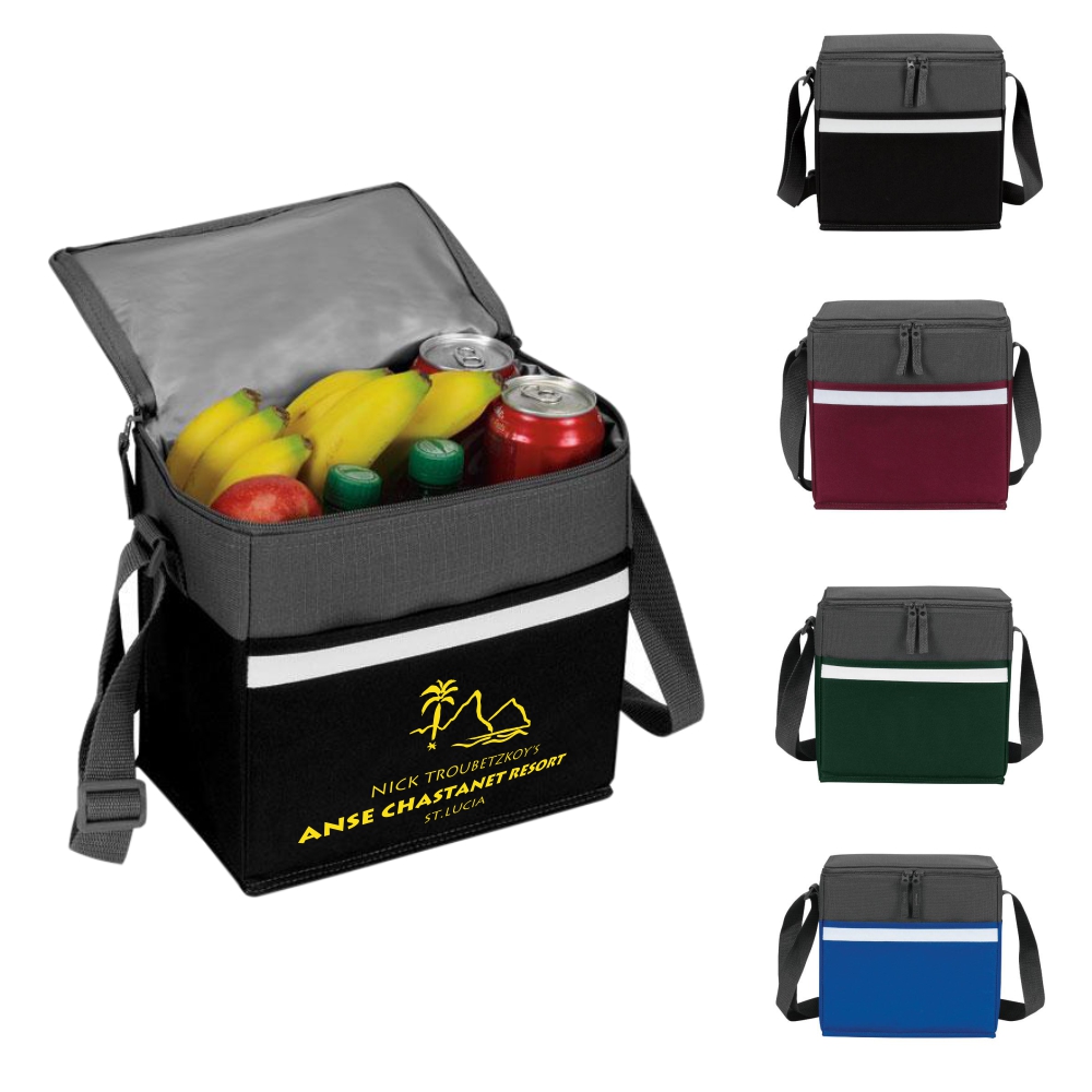 Two-Tone 12 Pack Cooler Custom Printed Two-Tone 12 Pack Cooler Custom Printed