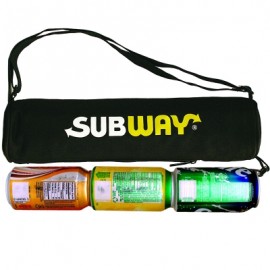 3 Can Cooler Tube with Logo