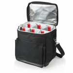 Cellar Insulated Wine Tote Cooler w/Removable Divider with Logo