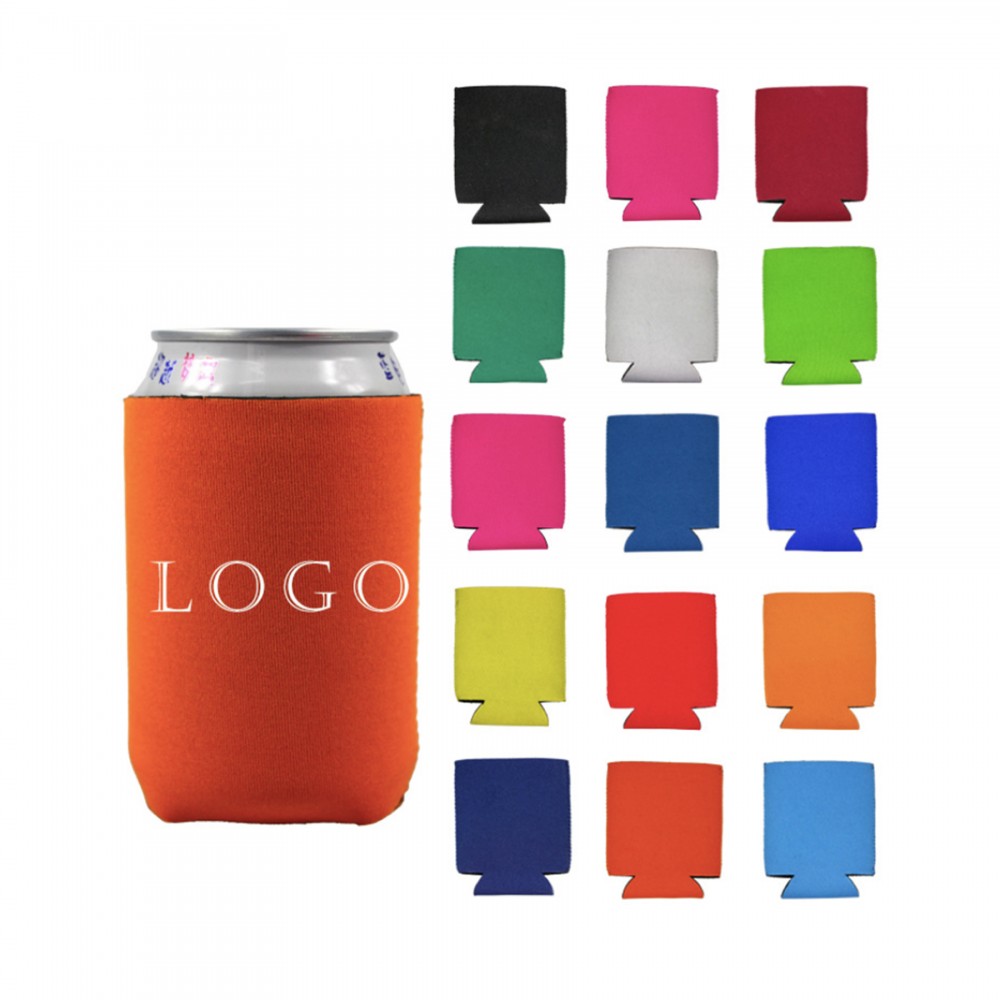 Logo Branded Neoprene Can Cooler Logo Branded Neoprene Can Cooler