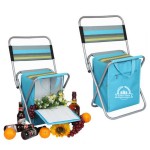 Folding Chair w/Cooler Bag with Logo
