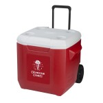 Coleman 45 qt. Wheeled Cooler with Logo