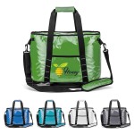 Lifestyle Tarpaulin Water Resistant Cooler Bag with Logo
