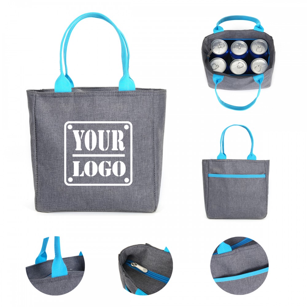 Six-Pack Insulated Boat Tote Logo Branded Six-Pack Insulated Boat Tote Logo Branded