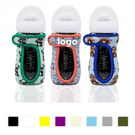 Baby Glass Bottle Sleeve Cover with Logo