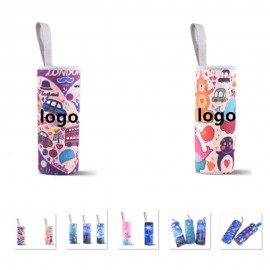 Waterproof Slim Water Bottle Sleeve Cooler With Handle with Logo  Waterproof Slim Water Bottle Sleeve Cooler With Handle with Logo