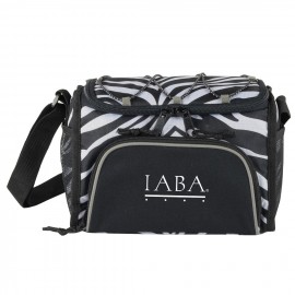 Zebra Print 6-Pack Cooler with Logo