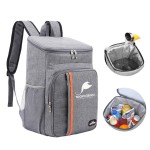 Lightweight Insulated Backpack Cooler with Logo