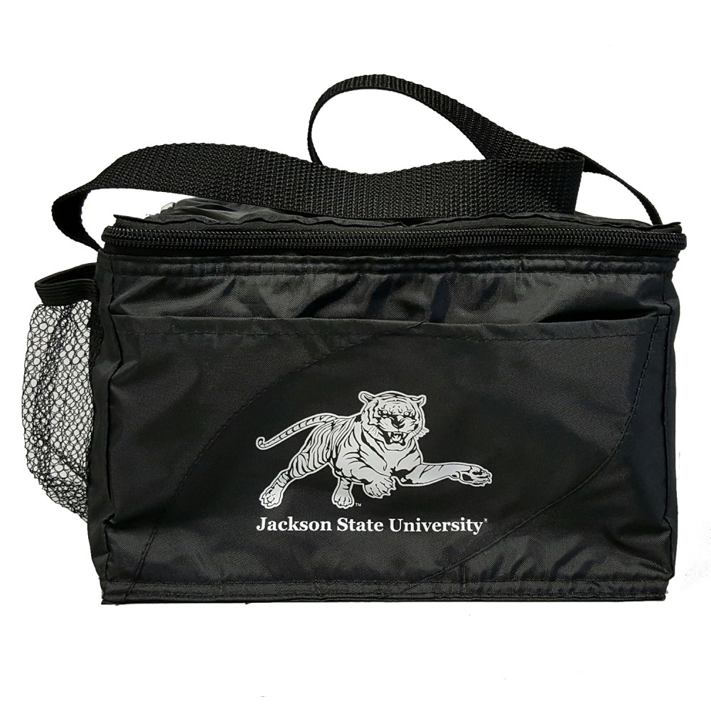 Logo Branded Striped Cooler Bag Logo Branded Striped Cooler Bag