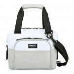 Igloo SeadriftÂ Snap Down 12 Can Cooler - White-Grey with Logo