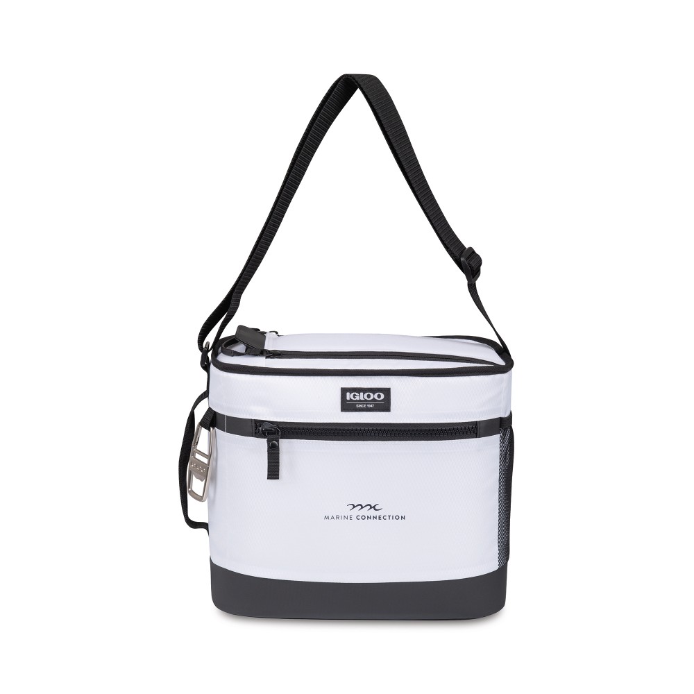 Igloo Maddox Deluxe Cooler - White with Logo